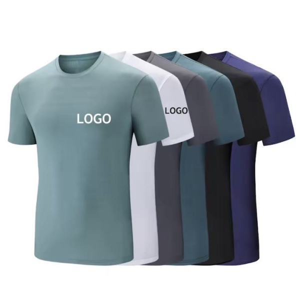 Custom 100% polyester slim fit Tshirt