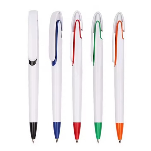 Custom logo  plastic pen -018