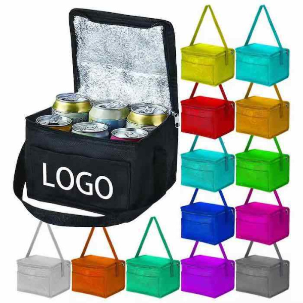 Non Woven promotional insulated cooler bag 