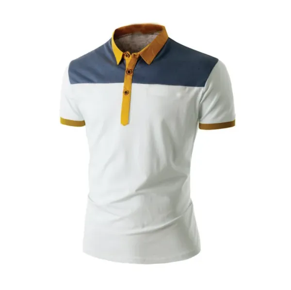 Shoulder stylel polo professional polo shirt