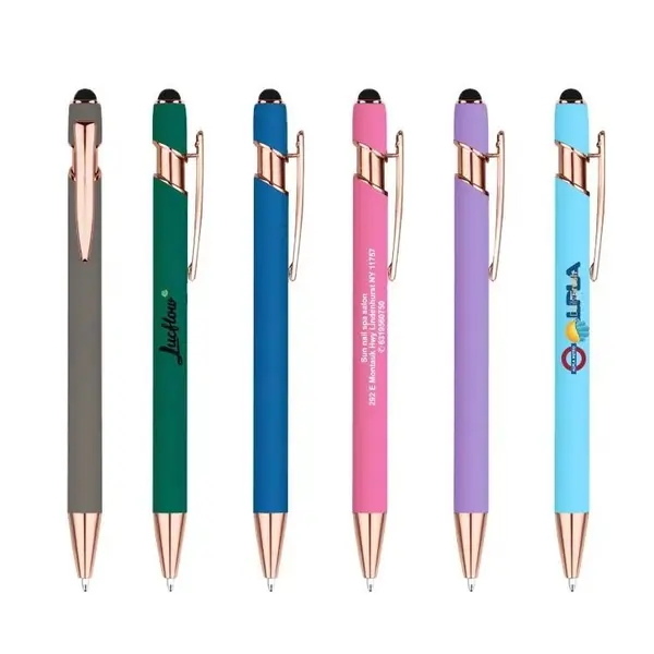 Luxury pens with touch screen stylus