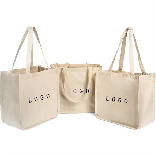 Recycle cotton canvas tote bag- 032