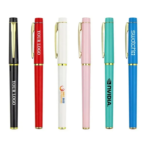 Custom logo print metal ballpiont pen
