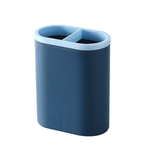 Plastic pen and pencil holder