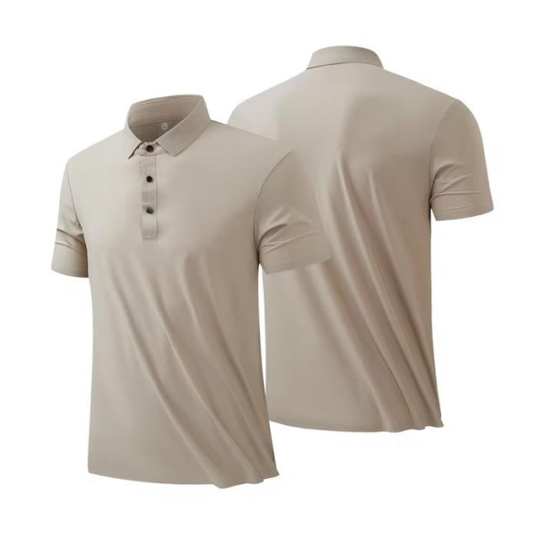 Custom elastic polyester polo shirt shirt