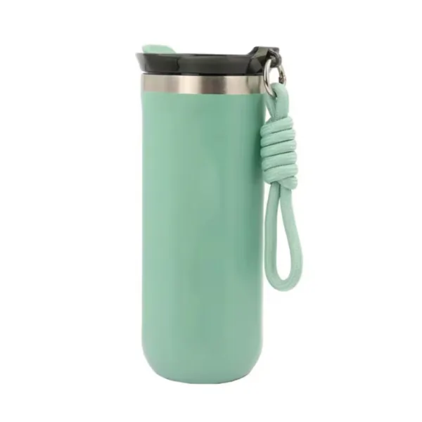 Powder coating insulated travel tumbler