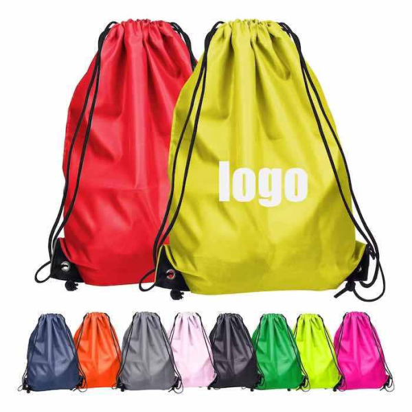 Custom promotional drawstring bag