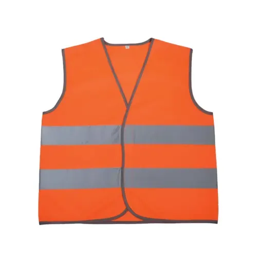 Fluorescent reflective security vest