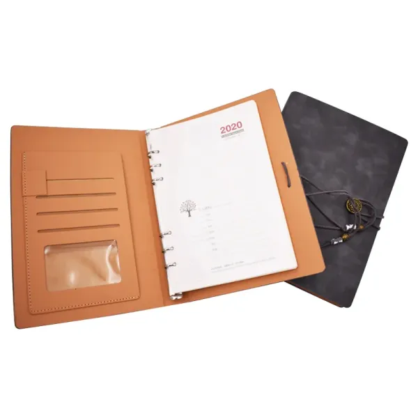 Custom planner leather notebook