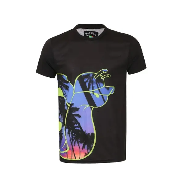 Promotional custom sublimation print t-shirt 