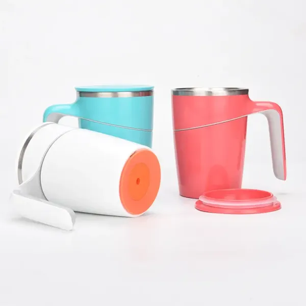 Anti spill magic suction mug