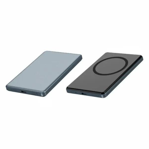 Magnetic Aluminum ultra slim magnetic power bank
