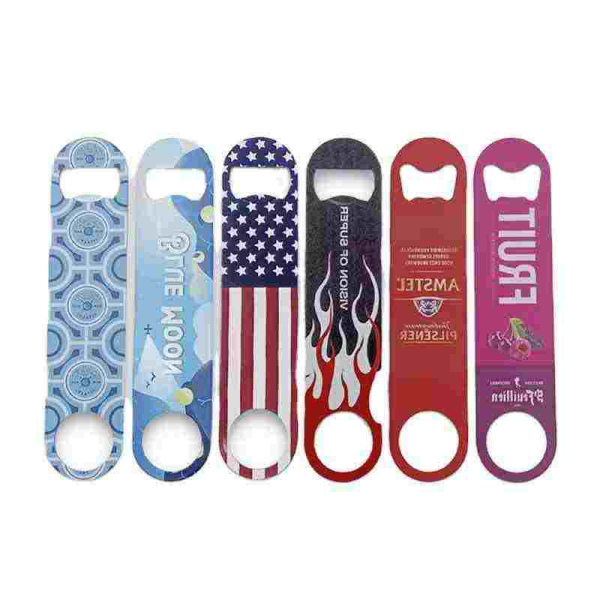 Promotion stock sublimation bottle opener