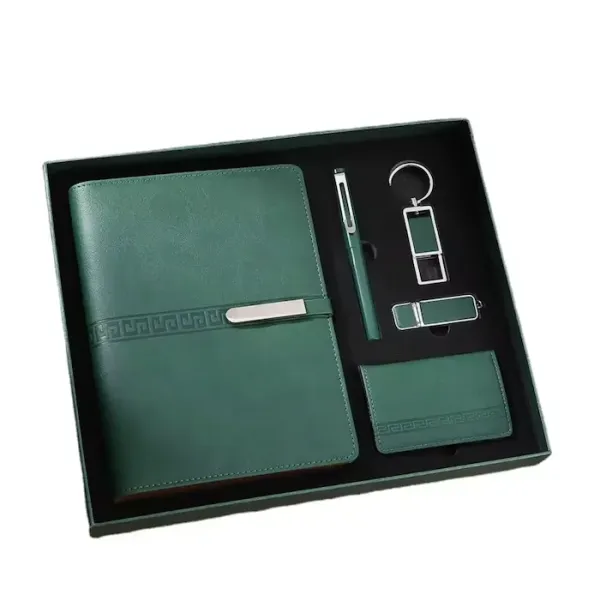 Custom business notebook gift set