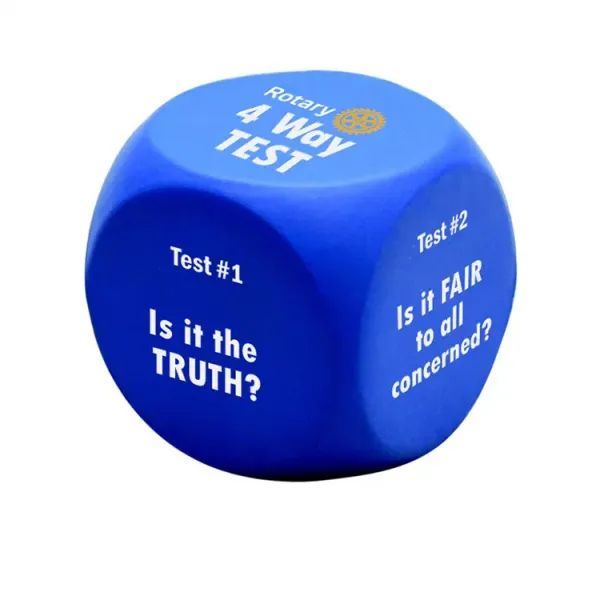 Custom Logo PU foam cube anti stress ball 