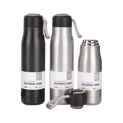 Dual-Layer stainless steel vacuum sports bottle