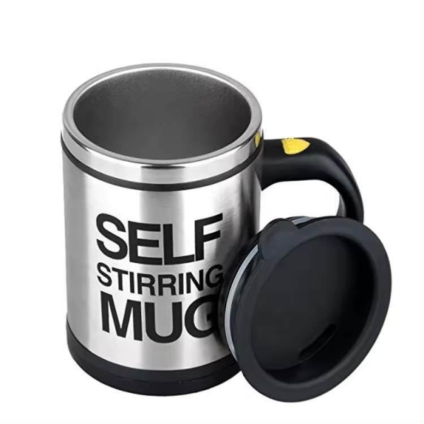 Custom logo automatic mixing cup stainless steel