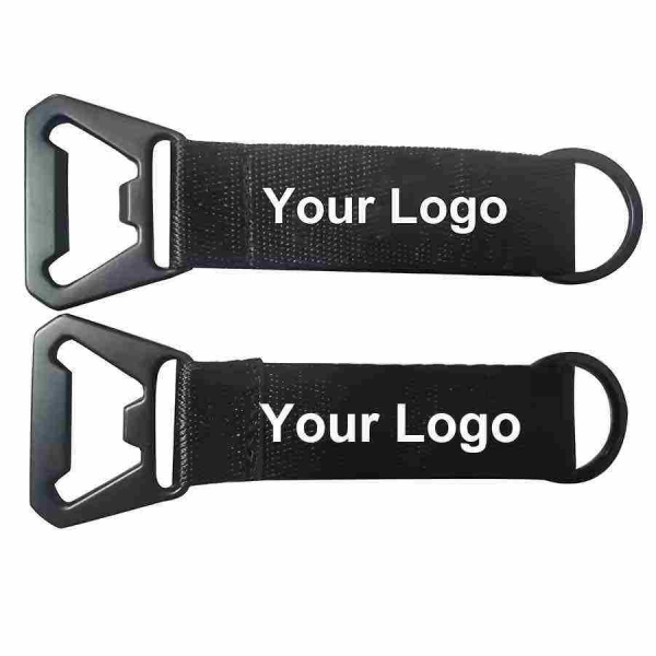 Promotional Strap Key Chain Bottle Opener